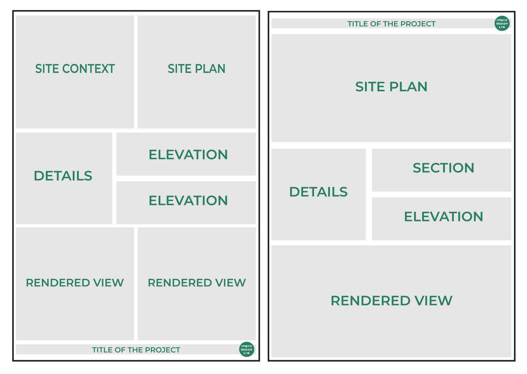 Architecture Sheet Composition Guide