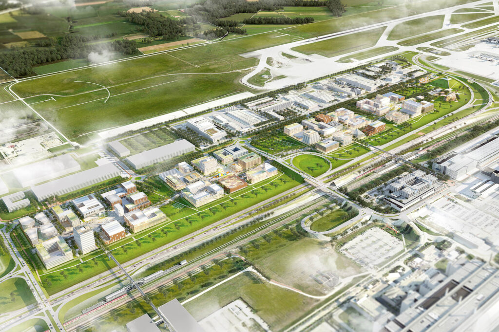 Masterplan, Airport masterplan, transportation, Mixed land use, sustainable model