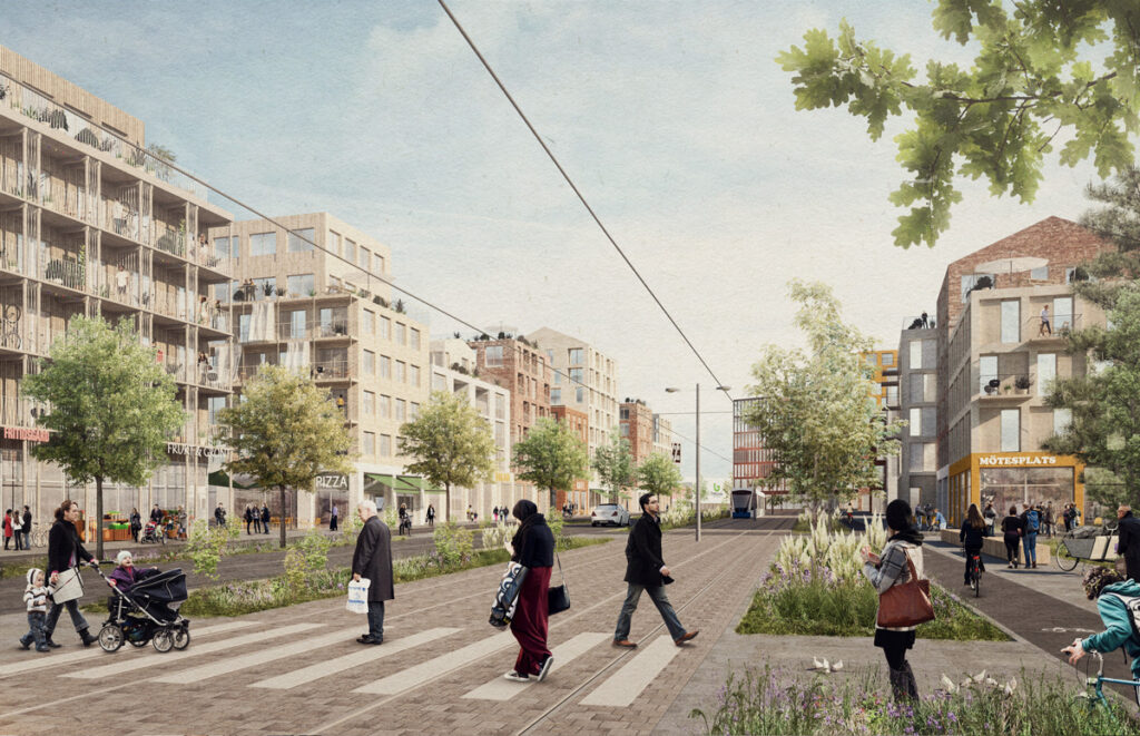 برنامه ریزی شهری برای گوتسوندا |  Kjellander Sjöberg 10