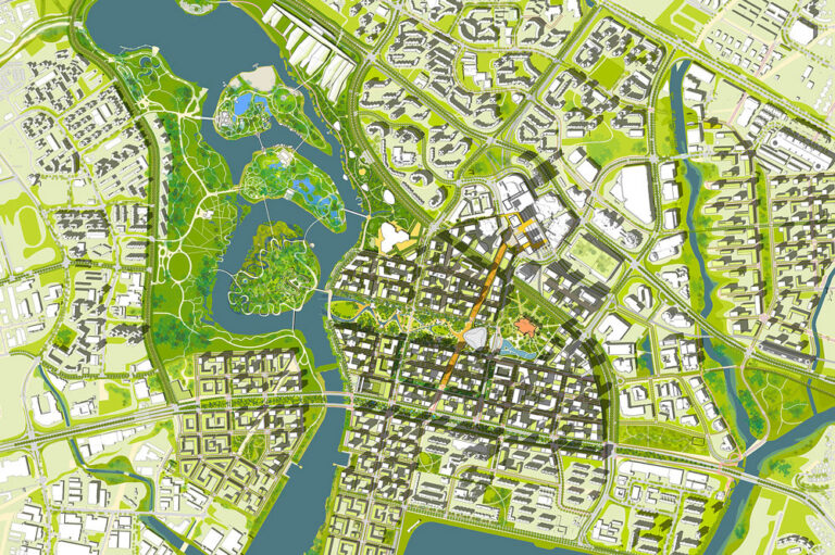 Transit oriented development, masterplanning, mixed use project, cbd, sustainable urban design