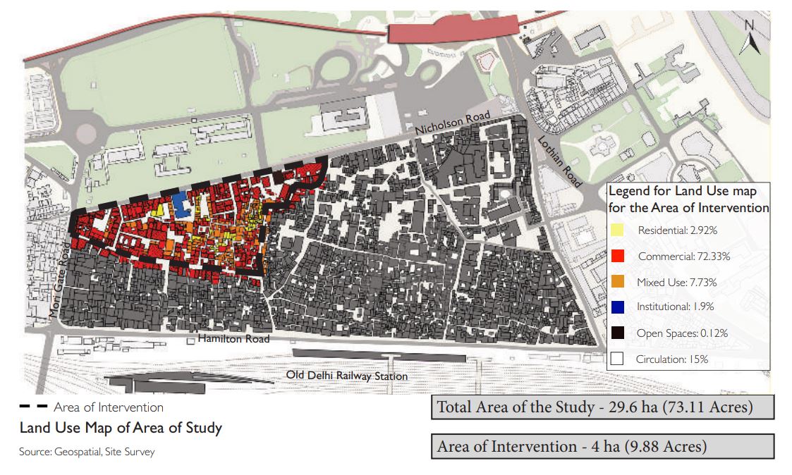 Urban Conservation Plan For Chandni Chowk Streetscape | Urban Design ...