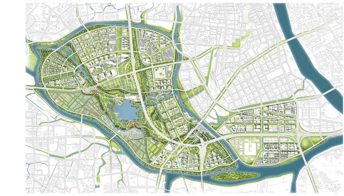 Urban planning, landscape, Masterplanning, competition, urban design
