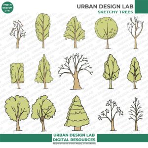 Illustrated Sketchy Trees