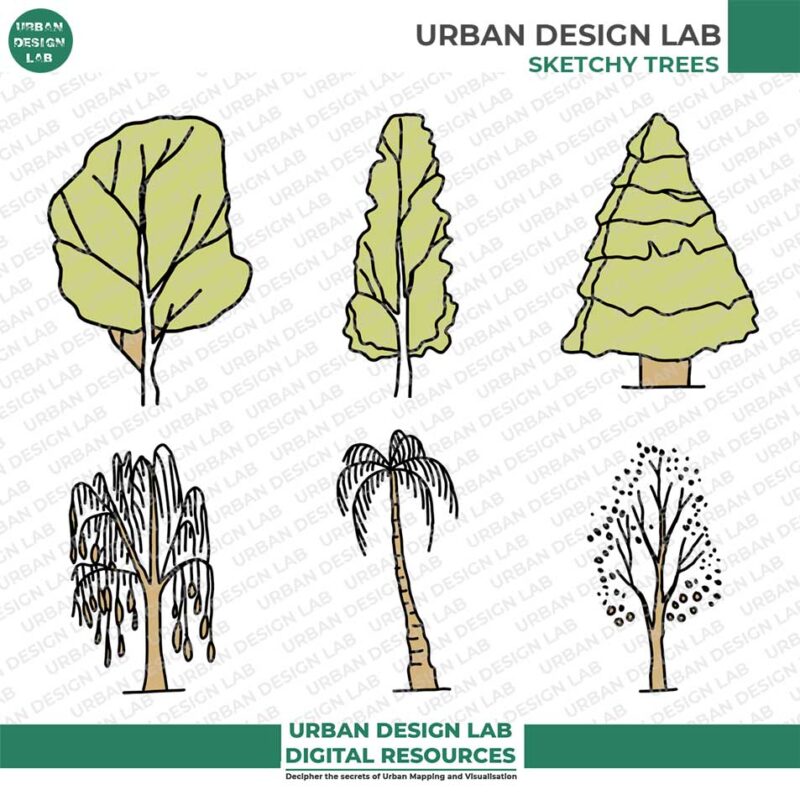 Illustrated Sketchy Trees 3