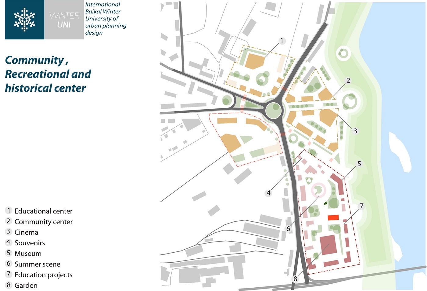 توسعه مجدد مناطق ناراحت کننده (ژیلکینو) |  آزمایشگاه طراحی شهری 51
