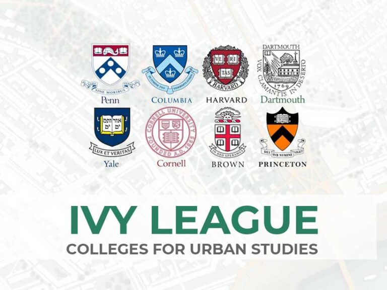 Ivy League colleges for Urban Planning