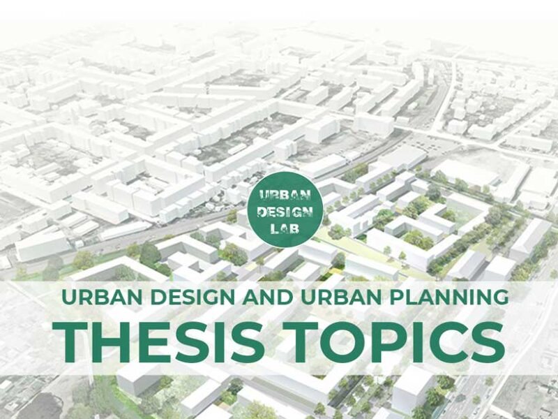 thesis topics for town planning