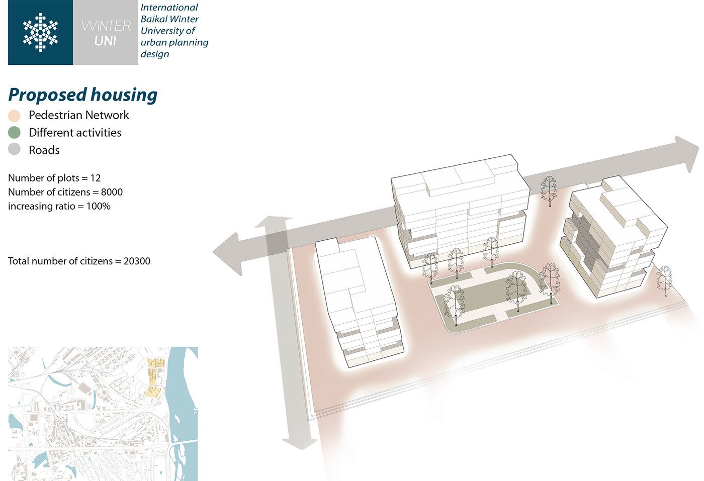 توسعه مجدد مناطق ناراحت کننده (ژیلکینو) |  آزمایشگاه طراحی شهری 71