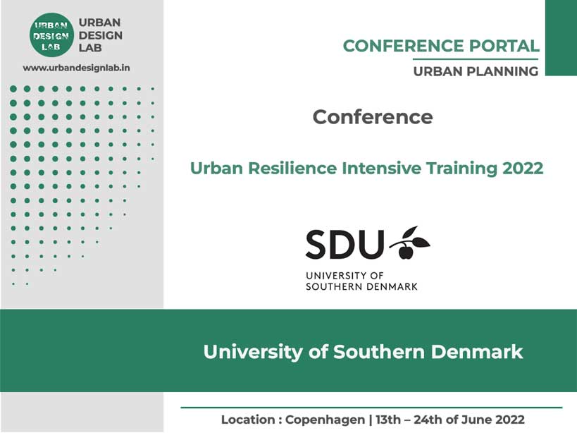 Conference | Urban Resilience Intensive Training 2022