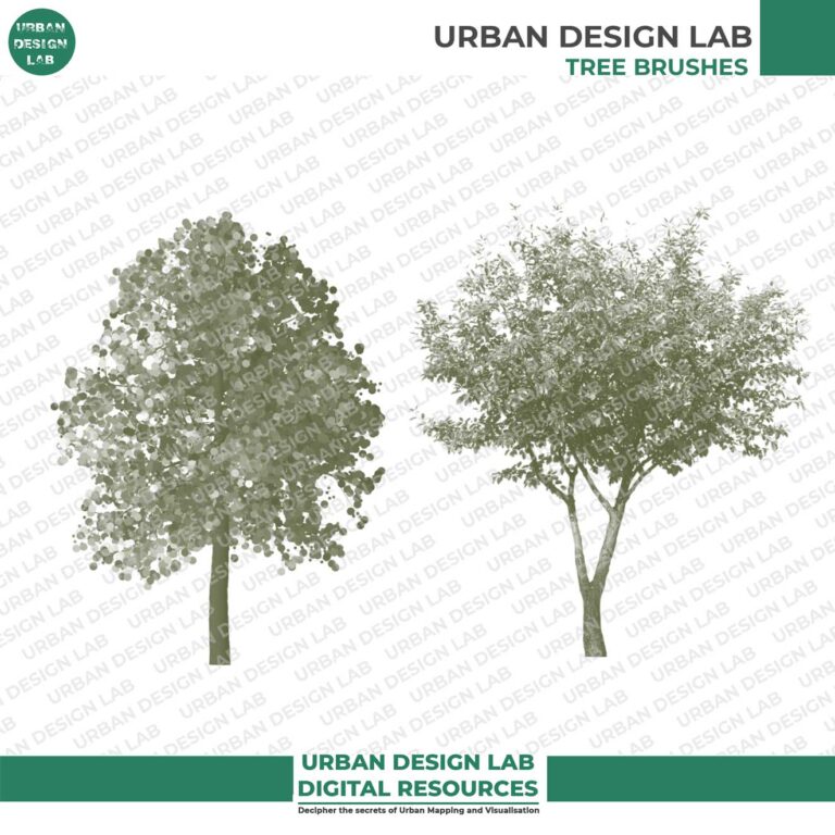 Set Of 60 Photoshop Tree Brushes | Urban Design Lab