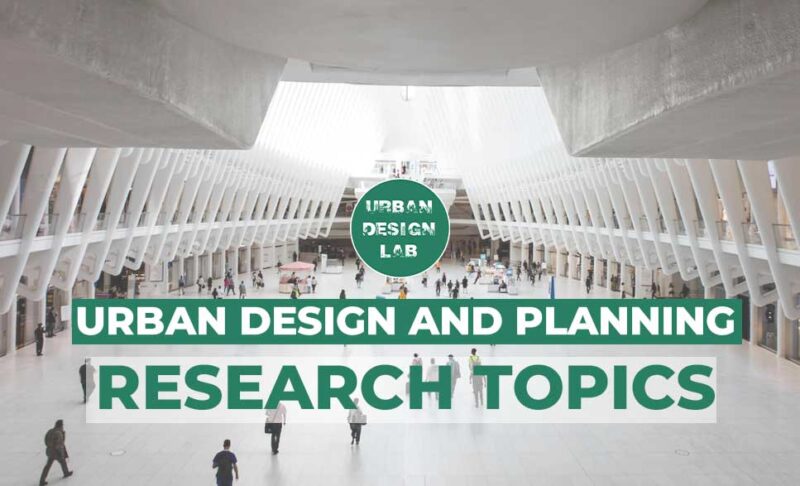 research topics urban planning