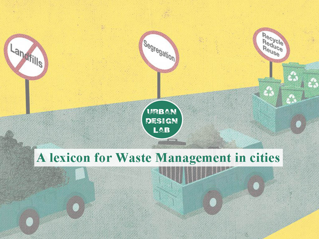 A lexicon for Waste Management in contemporary cities