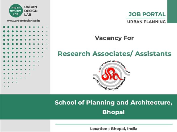 Transport Planner And Urban Planner | SPA Bhopal