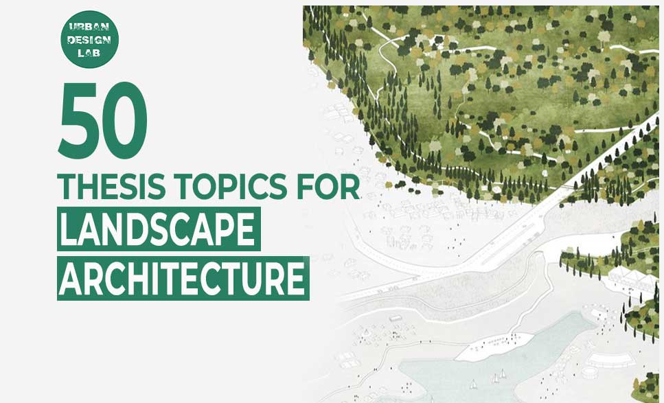 research topics on landscape architecture