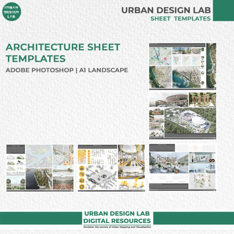 Architectural Presentation Templates | A1 Landscape