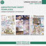 Architectural Presentation Templates | A1 Portrait