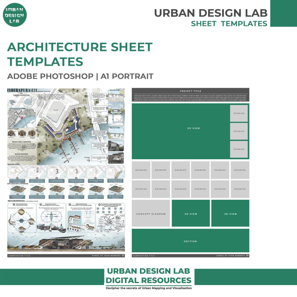 download architectural layout templated presentation photoshop