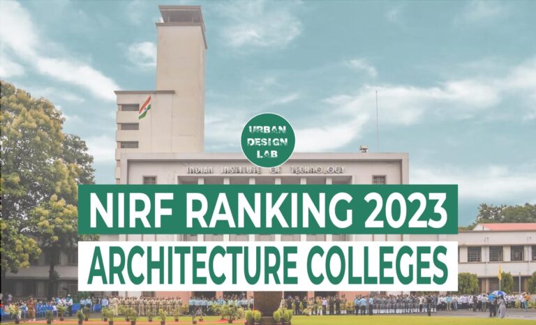 Ranking Of Top 30 Architecture Colleges In India Based On NIRF 2022