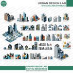 Architecture Site Analysis Symbols -Buildings