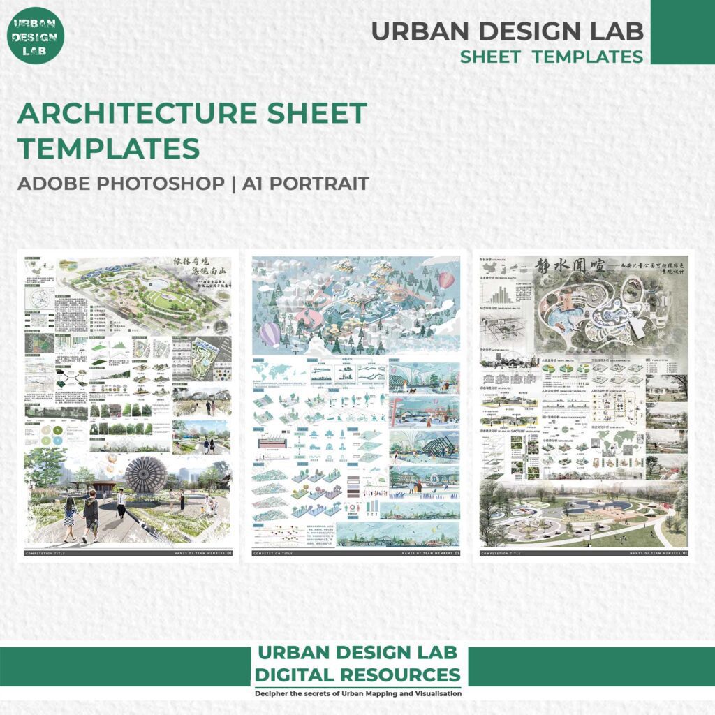 download architectural layout templated presentation photoshop