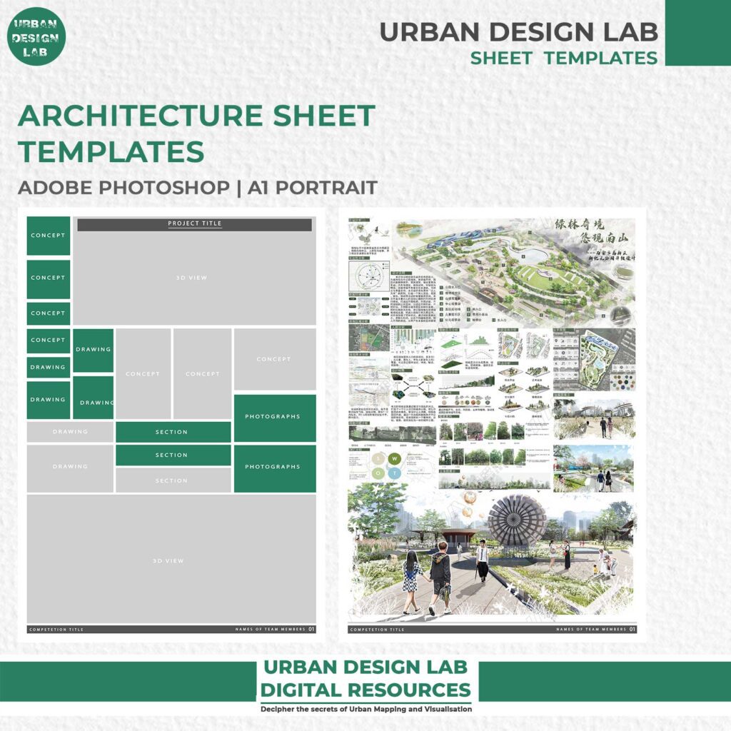 download architectural layout templated presentation photoshop