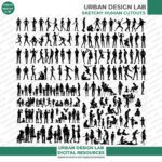 Free Black Silhouette Human Cutouts