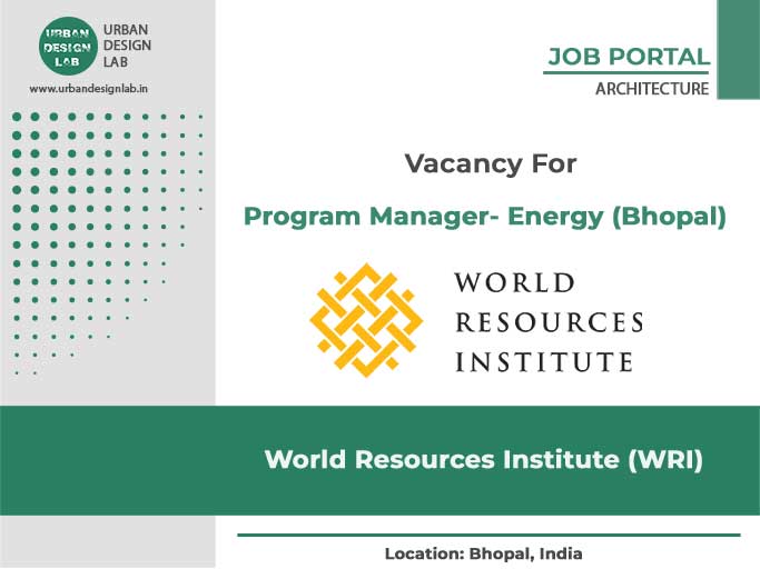 Program Manager- Energy (Bhopal) | WRI