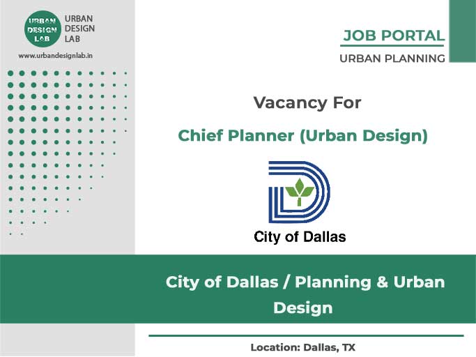 Chief Planner (Urban Design) | City of Dallas / Planning & Urban Design