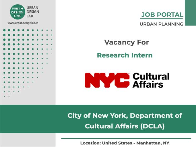 Research Intern | City of New York, Department of Cultural Affairs (DCLA)