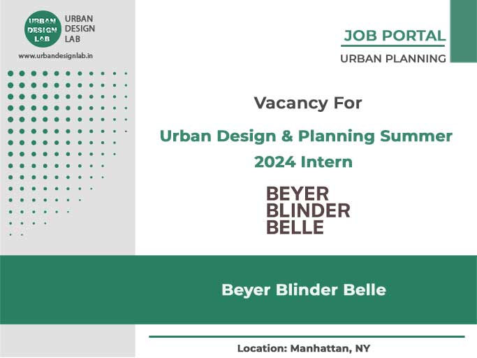 Urban Design & Planning Summer 2024 Intern | Beyer Blinder Belle