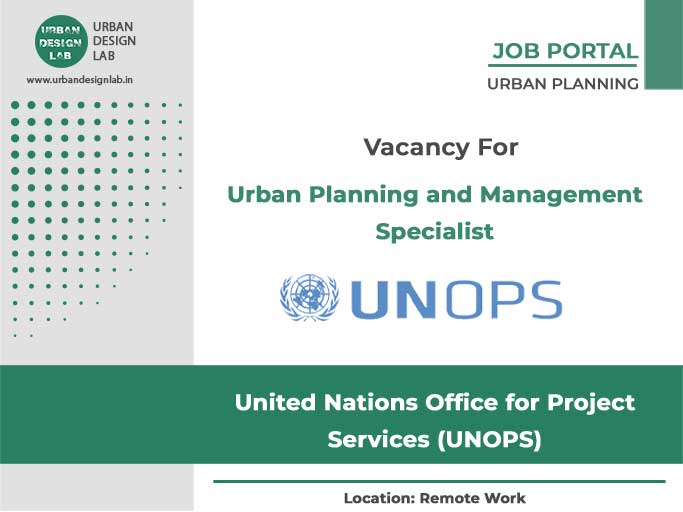 Urban Planner | United Nations Office for Project Services (UNOPS)