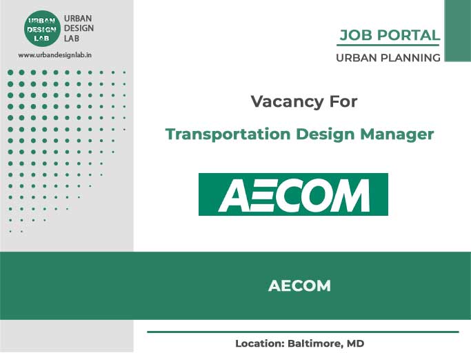 Transportation Design Manager | AECOM