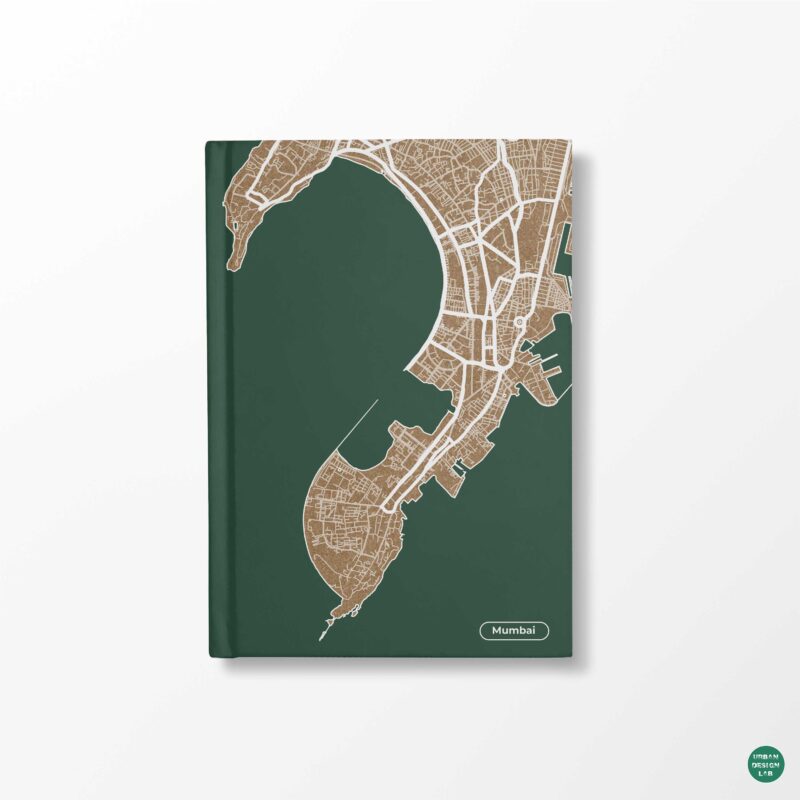 Mumbai City Map Diary - Hardcover 1