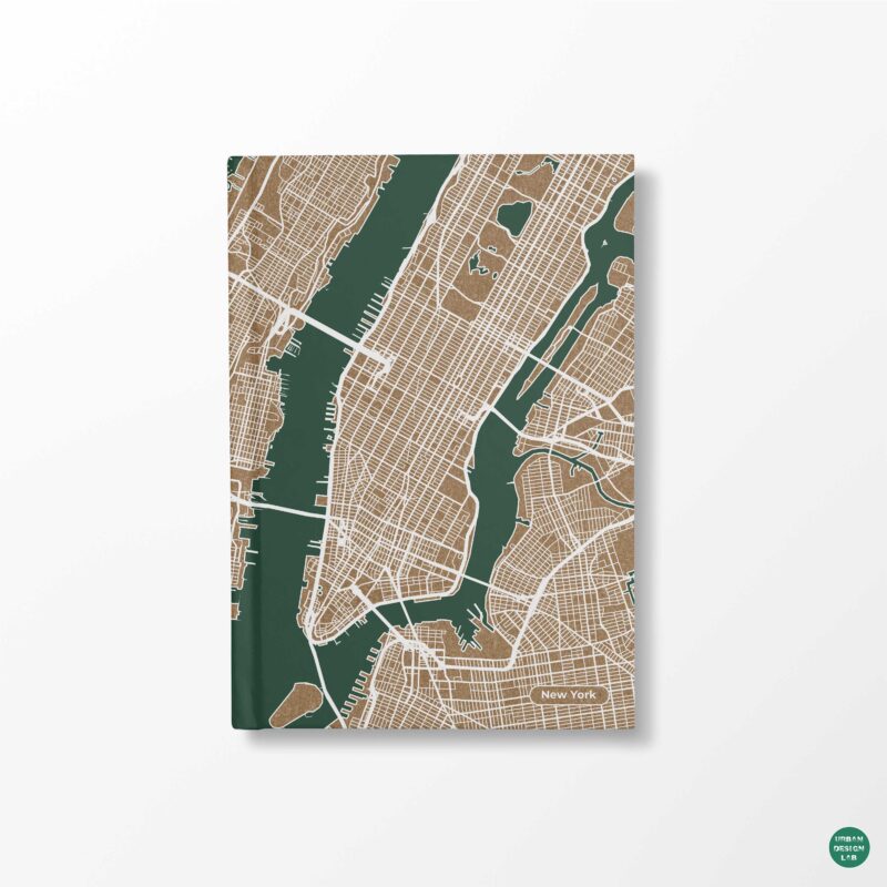 Newyork City Map Diary - Hardcover 1