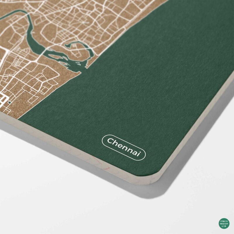 Chicago City Map Diary - Paperback 5