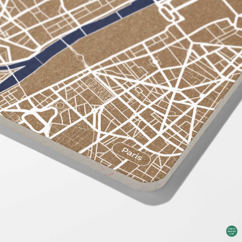 Paris City Map Diary - Paperback 3