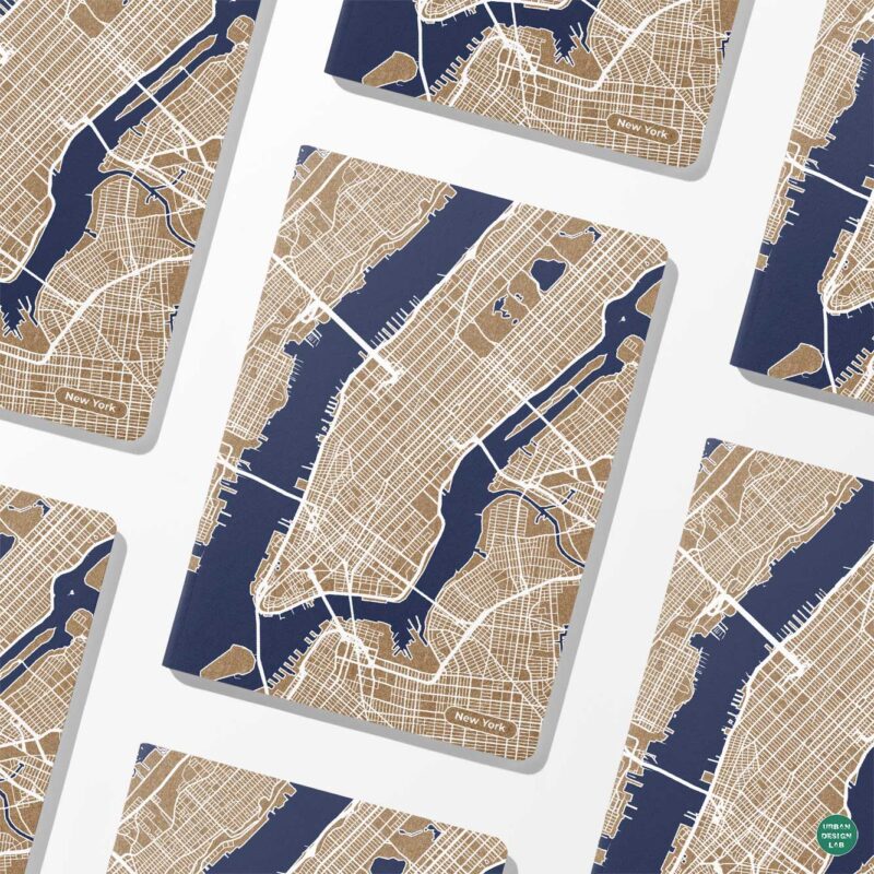 New York City Map Diary - Paperback 3