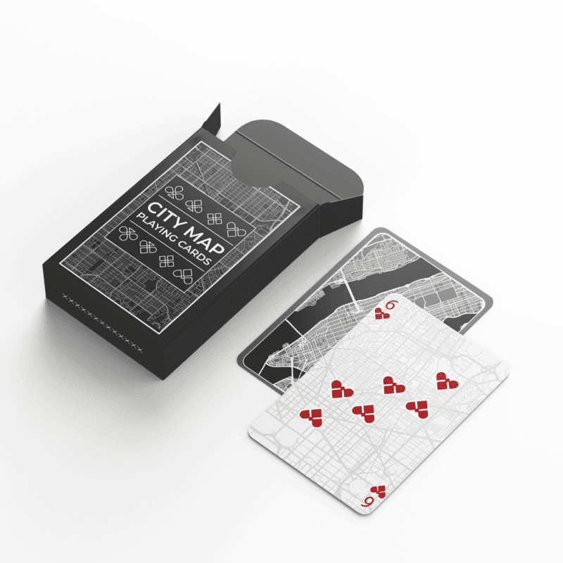 Playing Cards Deck - City Maps - Image 3