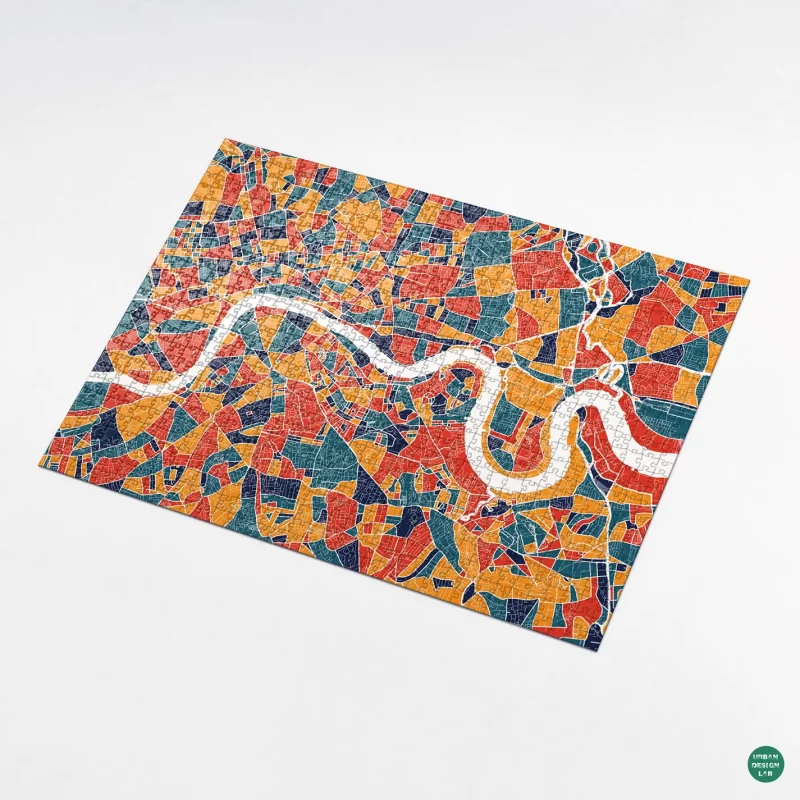 City Map Jigsaw Puzzle - London - Image 3