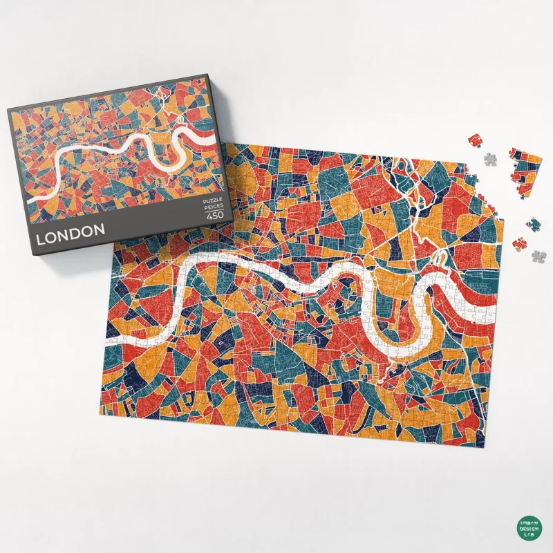 City Map Jigsaw Puzzle - London