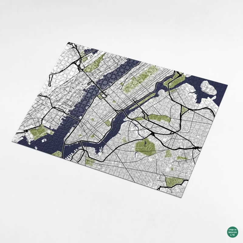 City Map Jigsaw Puzzle - New York 3