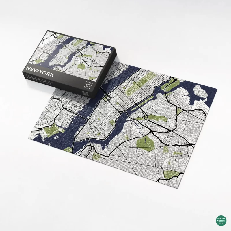 City Map Jigsaw Puzzle - New York 5