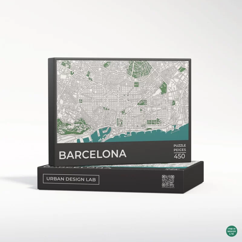 City Map Jigsaw Puzzle - Barcelona 5