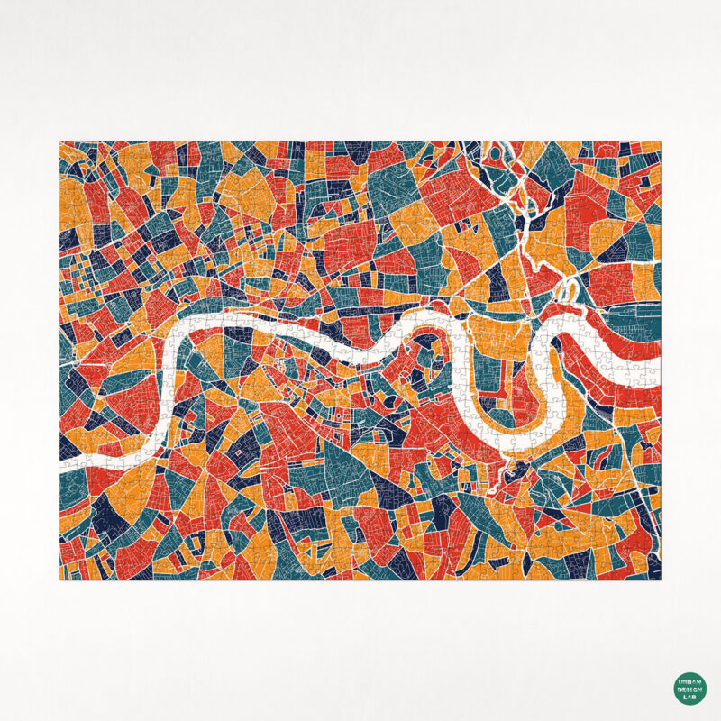 City Map Jigsaw Puzzle - London 3