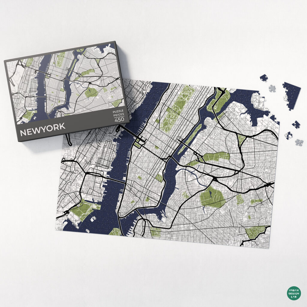 City Map Jigsaw Puzzle – New York