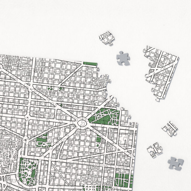 City Map Jigsaw Puzzle - Barcelona 5