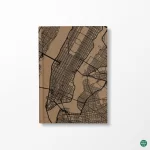 A5 Diary Hardcover – New York Map
