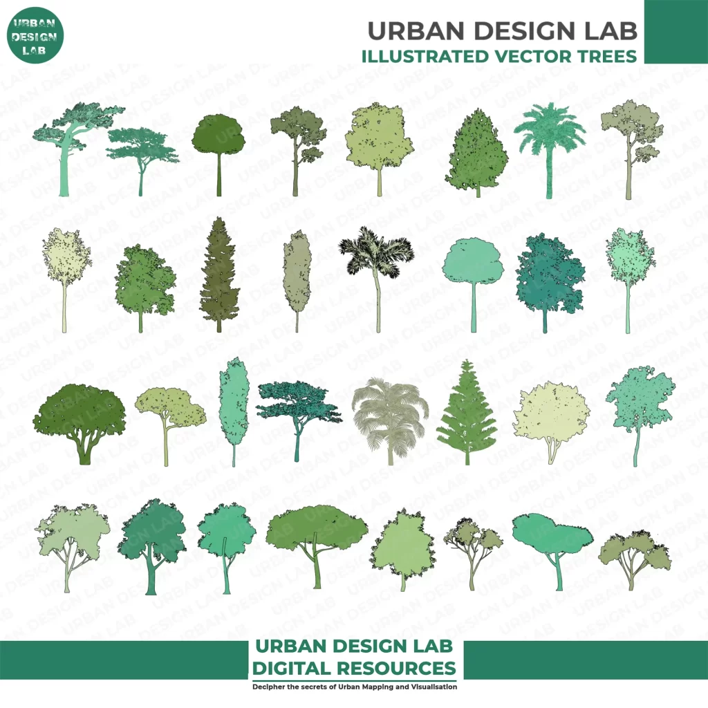 Vector Trees for Architecture Drawings