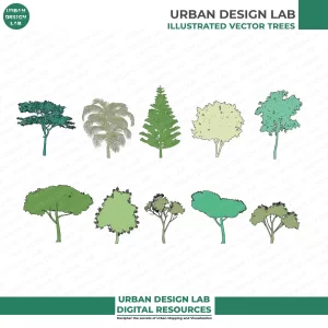 Vector Trees for Architecture Drawings - Image 3