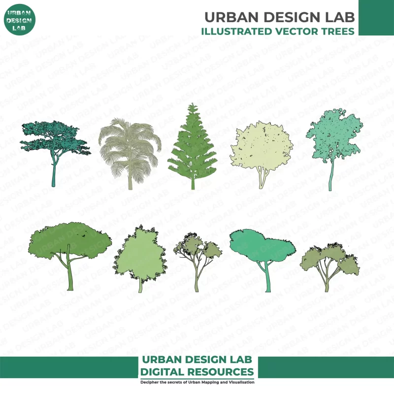 Vector Trees for Architecture Drawings 3